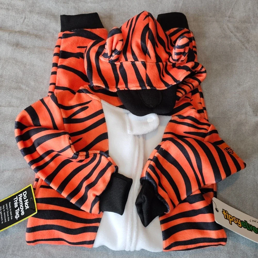 Tipsy Elves Tiger Costume 18 Months Baby Toddler NWT